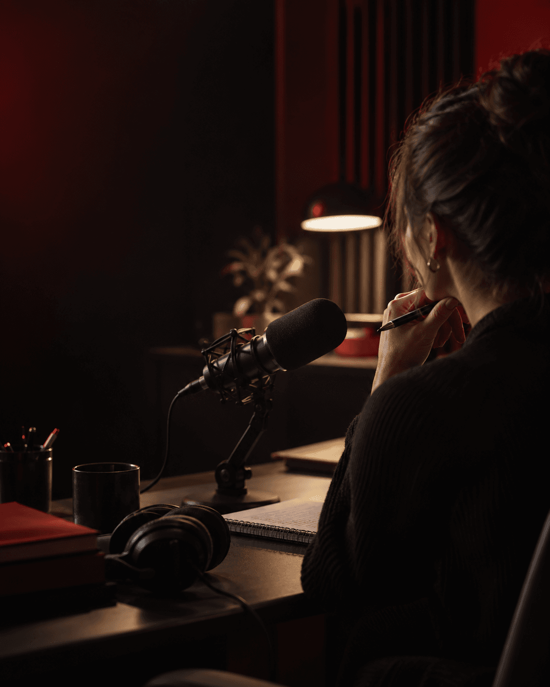 Foto provisória de estúdio — retrato oficial da Rafa em breve